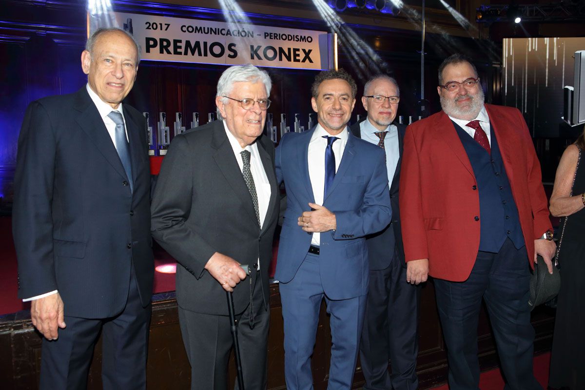 Fotos y videos de los Premios Konex 2017: Comunicación - Periodismo