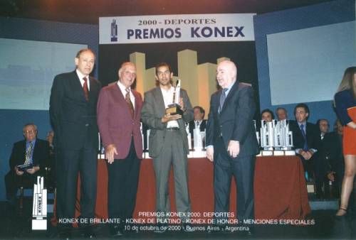 KONEX DE PLATINO - ATLETISMO - ANTONIO FABIÁN SILIO 