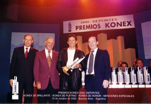 KONEX DE PLATINO - CICLISMO - JUAN ESTEBAN CURUCHET 