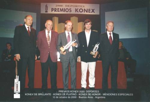 KONEX DE PLATINO - POLO - GONZALO PIERES / ADOLFO CAMBIASO (h)