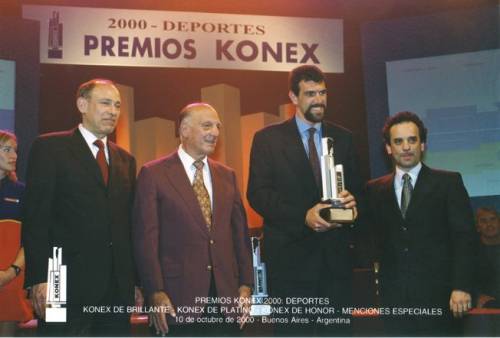 KONEX DE PLATINO - VOLEIBOL - HUGO CONTE