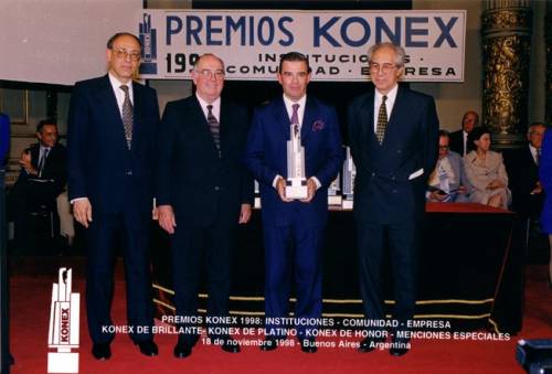 KONEX DE PLATINO - EJECUTIVOS DE LA INDUSTRIA - JAVIER OSVALDO TIZADO 