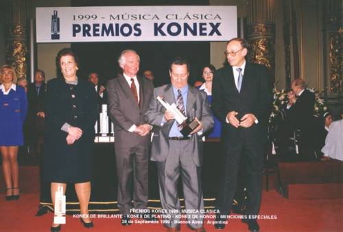 KONEX DE PLATINO - INSTRUMENTISTA DE BRONCE - DOMINGO GARREFFA