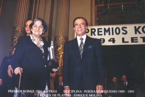 KONEX DE PLATINO - POESÍA: QUINQUENIO 1989-1993 - ENRIQUE MOLINA 