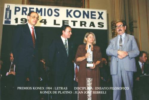 KONEX DE PLATINO - ENSAYO FILOSÓFICO - JUAN JOSÉ SEBRELI 