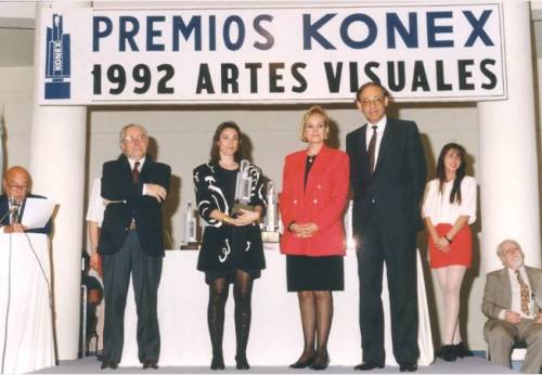 KONEX DE PLATINO - GRABADO - MATILDE MARÍN 