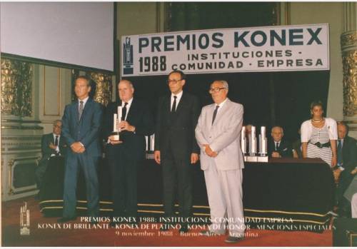 KONEX DE PLATINO - EMPRESARIOS DE LA INDUSTRIA DERIVADA - FULVIO SALVADOR PAGANI 