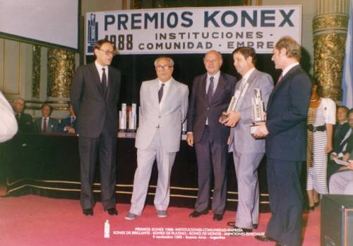 KONEX DE PLATINO - EMPRESARIOS DEL COMERCIO - FEDERICO BRAUN / ALBERTO GUIL 