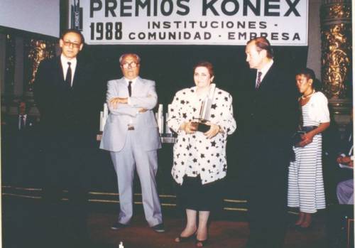 KONEX DE HONOR - ALICIA MOREAU DE JUSTO 