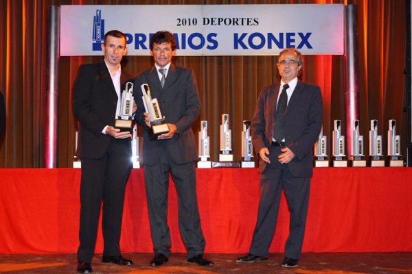 KONEX DE PLATINO - CICLISMO - JUAN ESTEBAN CURUCHET y WALTER FERNANDO PÉREZ