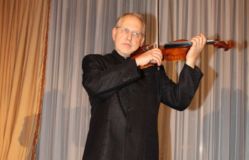 Shlomo Mintz. Recital privado en la Embajada del Uruguay.