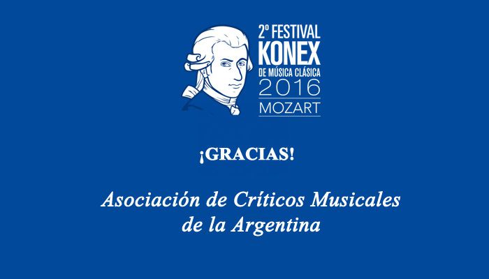 El Festival Konex premiado por la ACMA