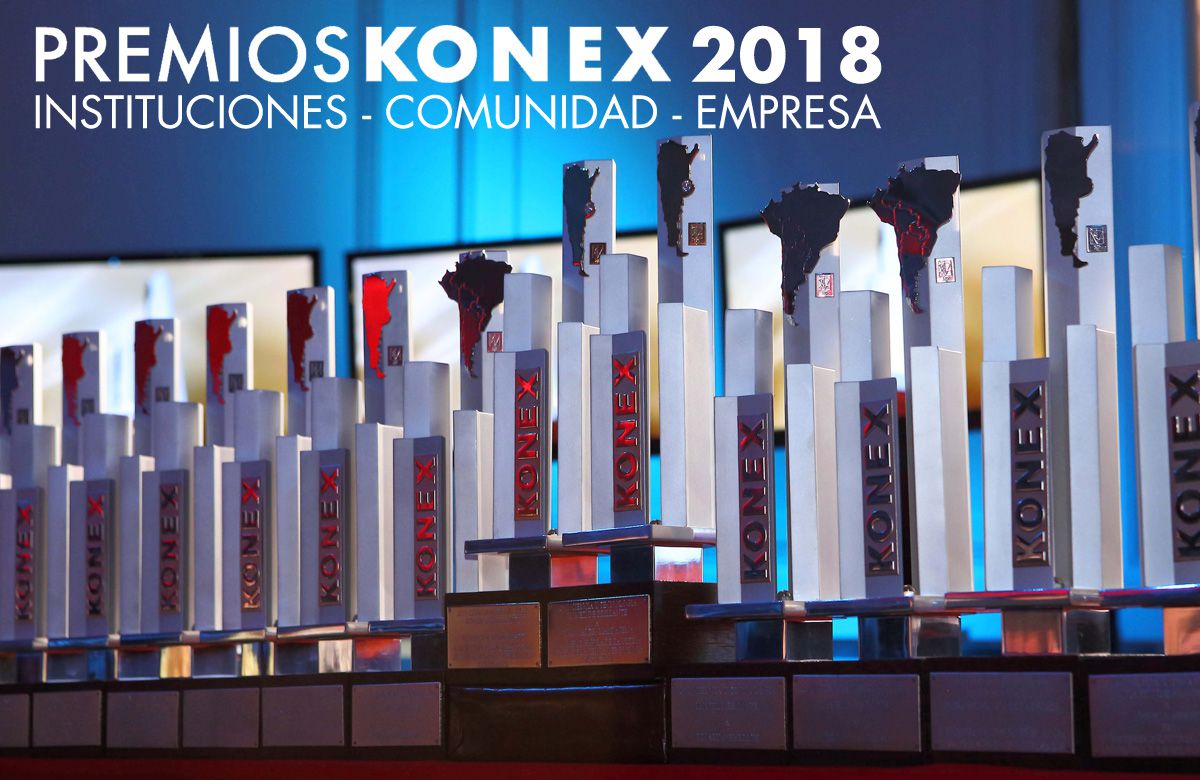 Acto Culminatorio de los Premios Konex 2018: Instituciones - Comunidad - Empresa. 