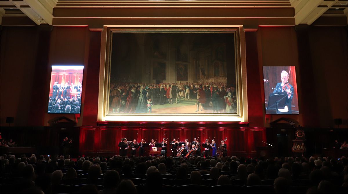 Restauración del Salón de Actos de la Facultad de Derecho de la UBA