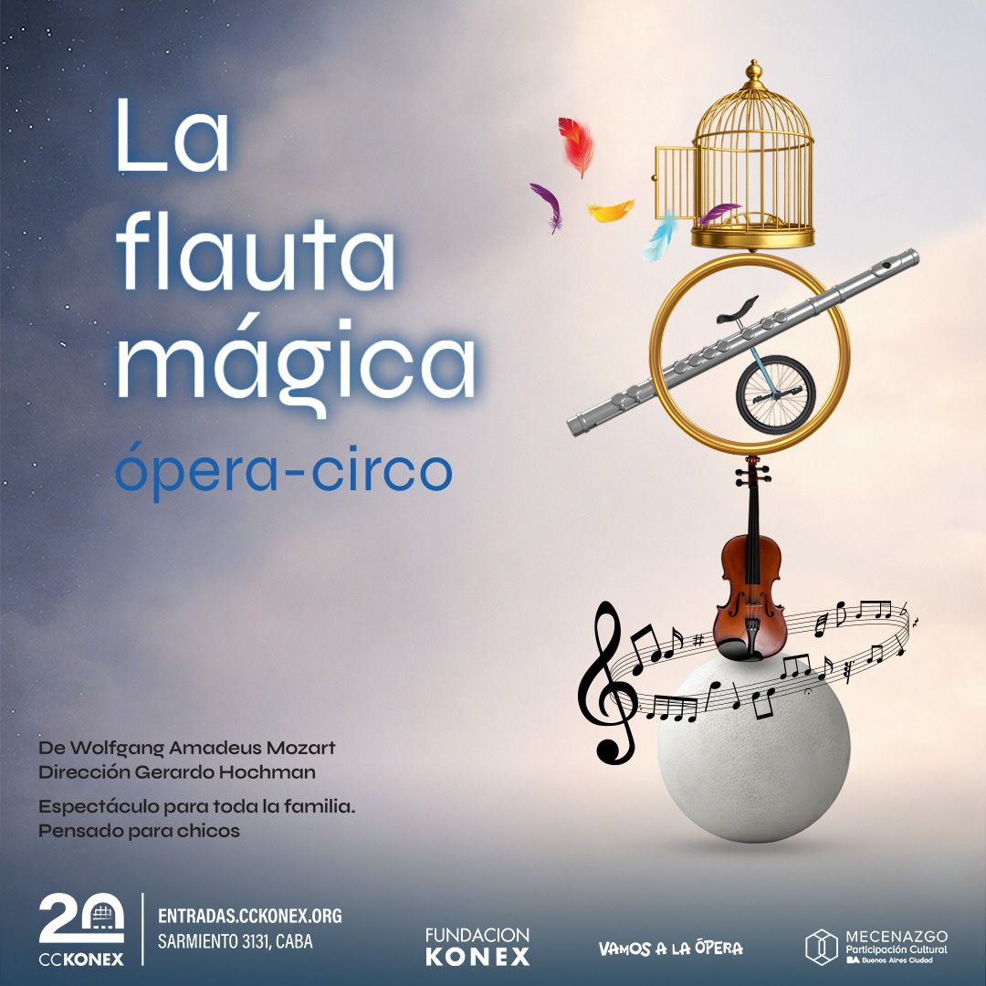 La flauta mágica en versión Ópera-Circo