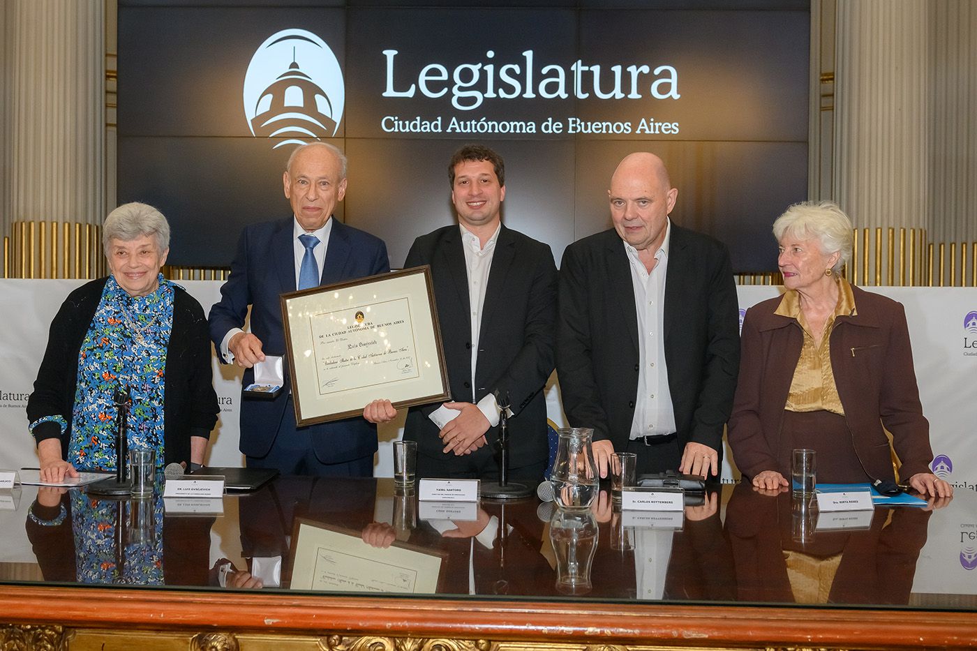 Luis Ovsejevich es declarado Ciudadano Ilustre de la ciudad de Buenos Aires   
